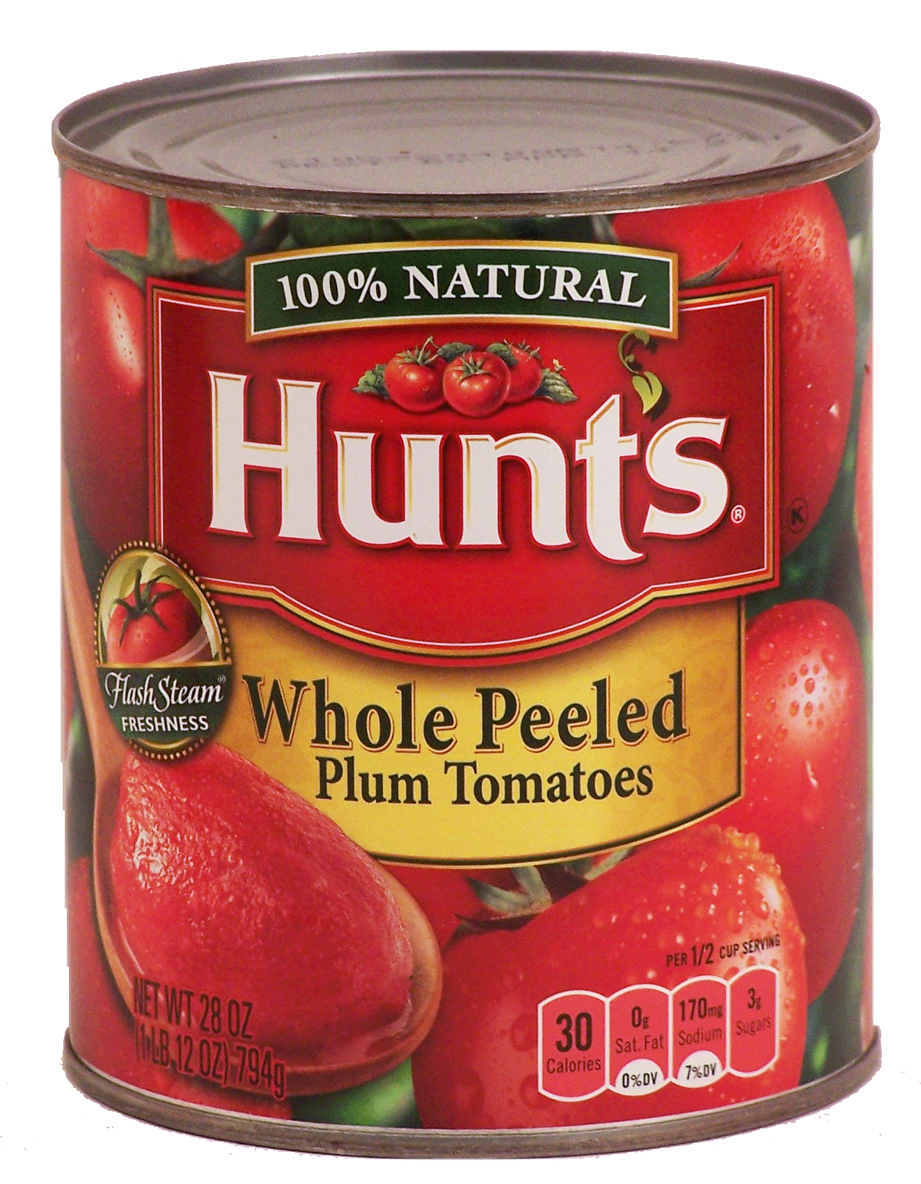 Hunt's  whole peeled plum tomatoes Full-Size Picture